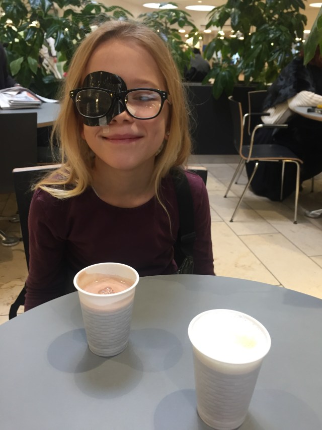 Ventetiden udnyttes med kaffe og kakao