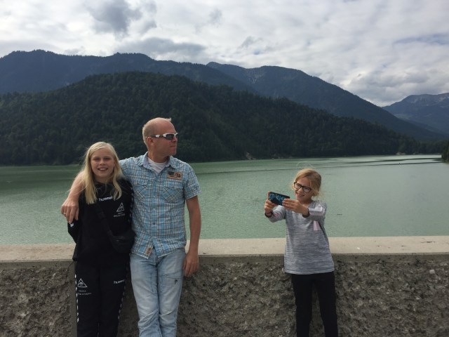 I Tyskland på vej til Italien