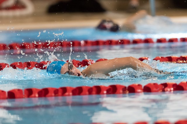 100m Frisvømning Damer. GTI Cup 2016, Greve svømmehal. 1. oktober 2016. Foto: Jesper Nielsen | www.sttfoto.dk